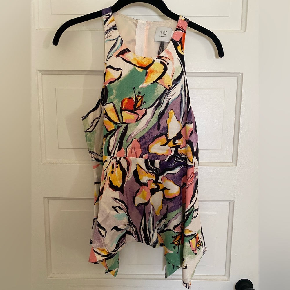 HD in Paris (Anthropologie) Sleeveless Blouse